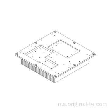 Sinki haba aluminium kecekapan tinggi